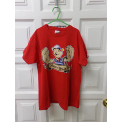 Camiseta Popeye talla 9-11 años. fruit the loom. Segunda mano