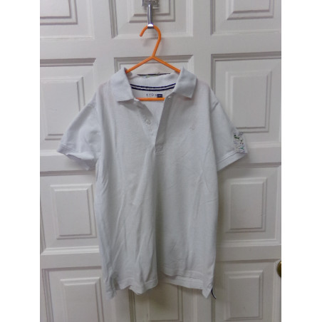 Polo blanco Corte Ingles talla 11-12 años. Segunda mano