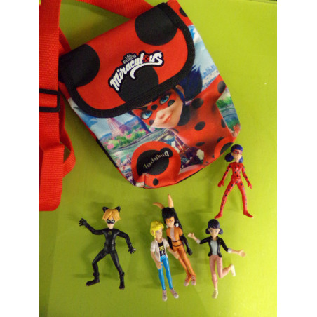 Bolsito con muñecas Lady Bug. Segunda mano