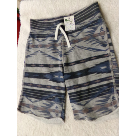 Pantalon corto chandal rayas talla 10-12 años. Segunda mano