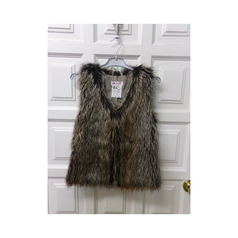 Chaleco de pelito talla 10 años. Segunda mano