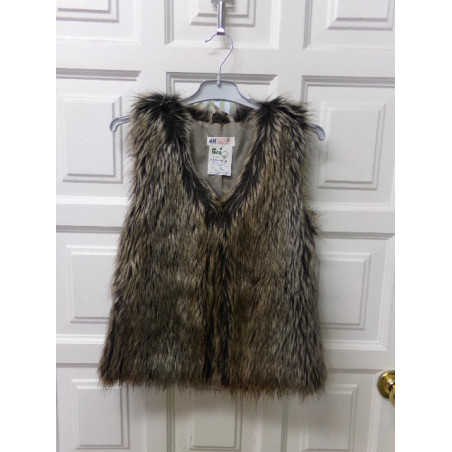 Chaleco de pelito talla 10 años. Segunda mano