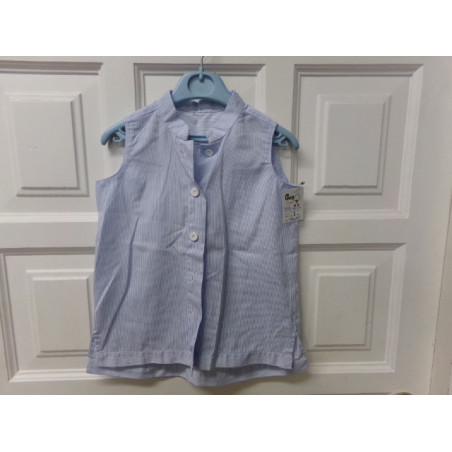 Blusa rayas azul talla 6 años, Segunda mano