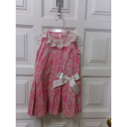 Vestido rosa talla 3 años. Segunda mano