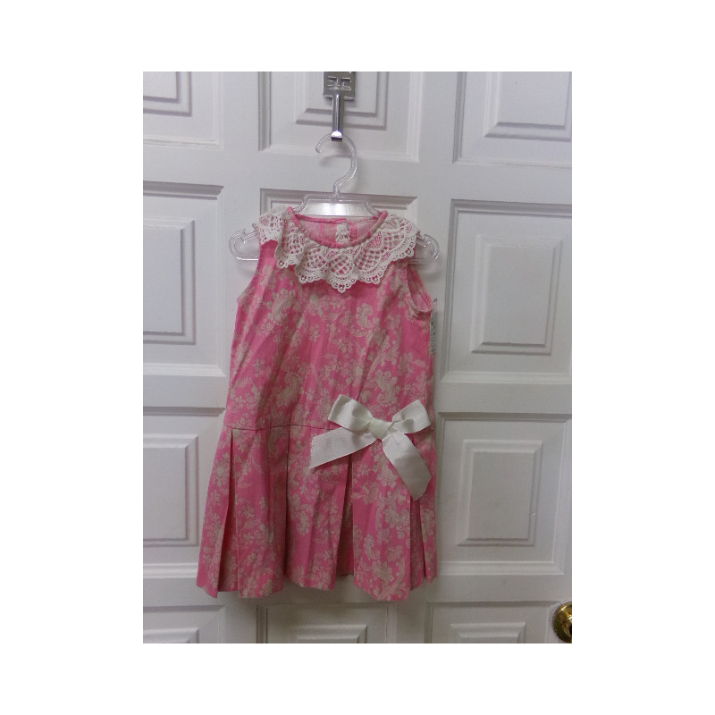 Vestido rosa talla 3 años. Segunda mano