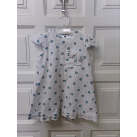 Vestido topitos. Talla 3 años. Segunda mano