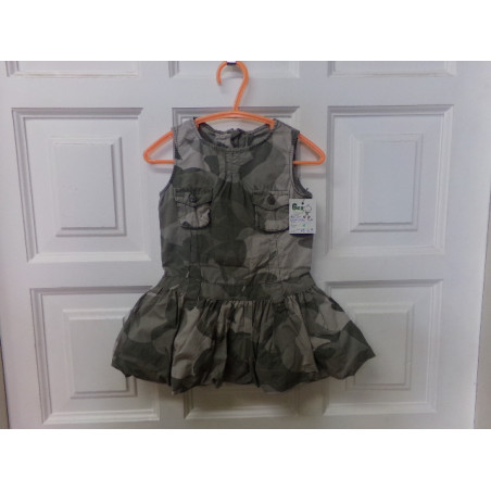 Vestido camuflaje talla 3 años. Segunda mano
