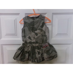 Vestido camuflaje talla 3 años. Segunda mano