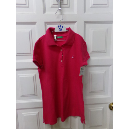 Vestido Polo Benetton talla 11 años. Segunda mano