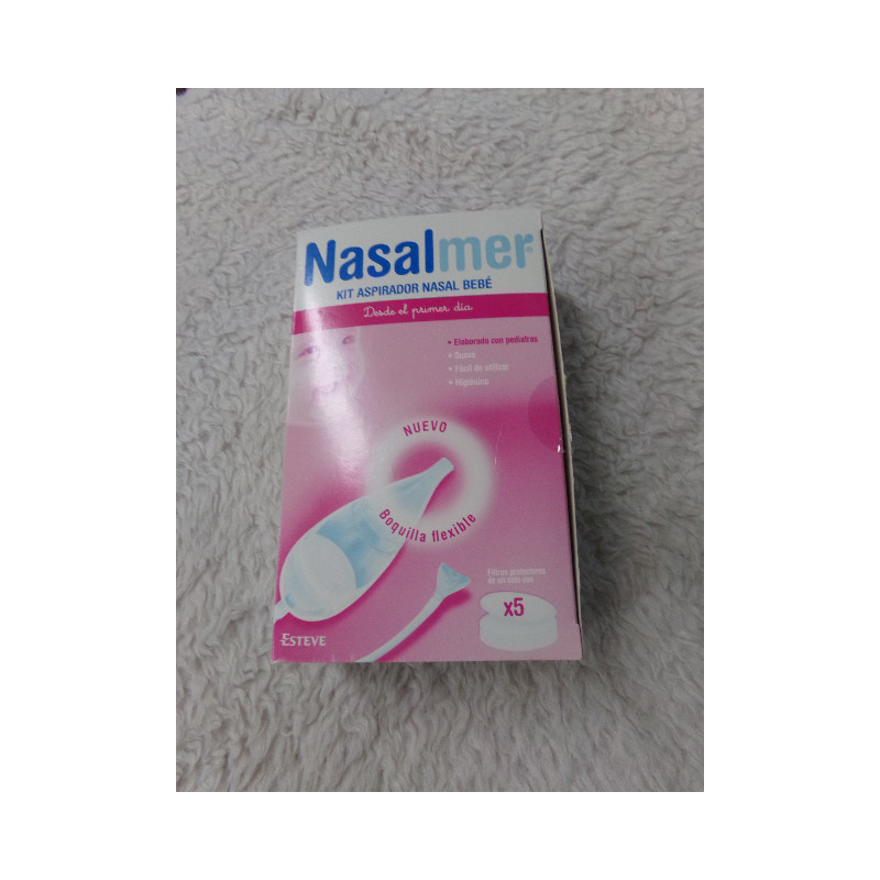 Aspirador nasal Nasalmer. Sin uso