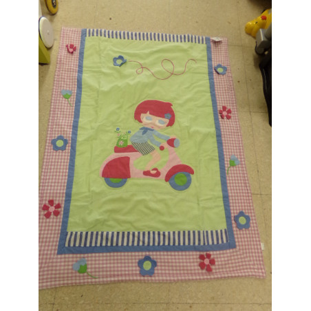 Colcha de verano de cuna. Segunda mano