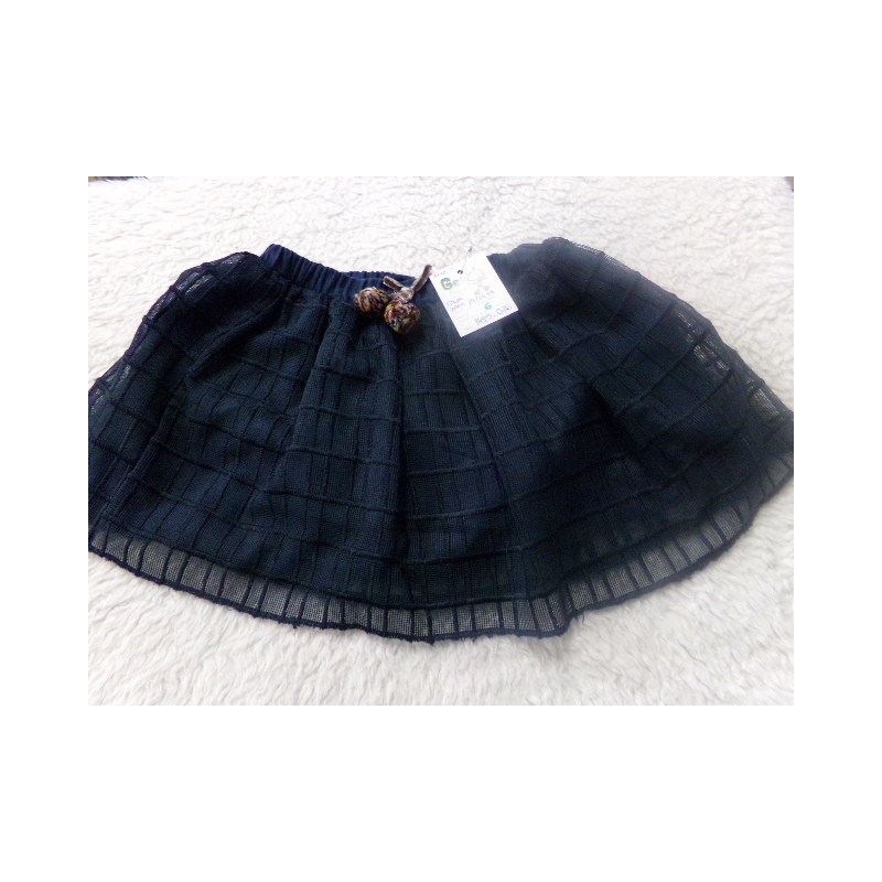 Falda azul marino Zara talla 18-24 meses. Segunda mano