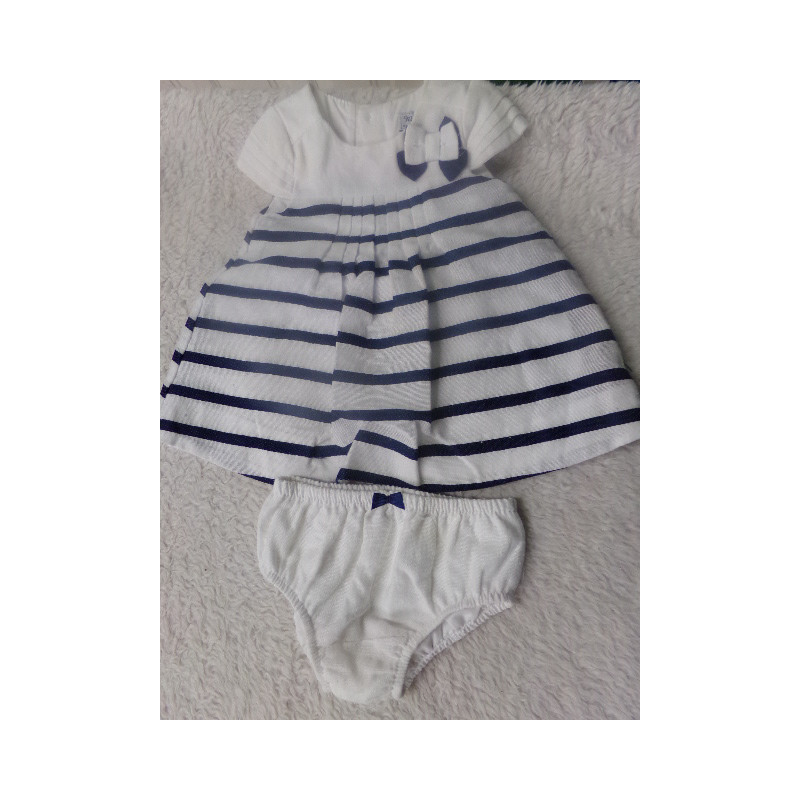 Vestido con bragola Mayoral talla 4-6 meses. Segunda mano