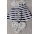 Vestido con bragola Mayoral talla 4-6 meses. Segunda mano