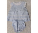 Vestido con bragola Gocco talla 3-6 meses. Segunda mano