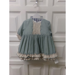 Vestido con bragola La Ormiga talla 18 meses. Segunda mano