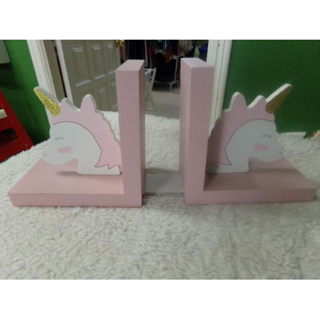 Soporte libros Unicornio. Segunda mano