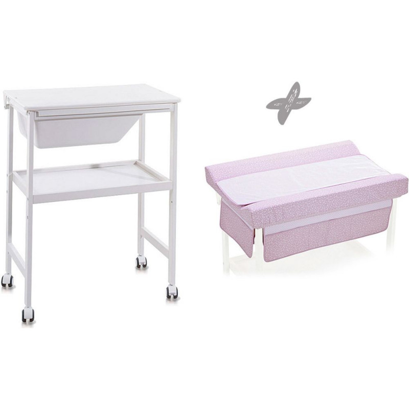 Cambiador bañera con vestiduras. Bolin bolon. Segunda mano