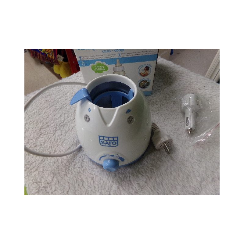 Calientabiberones Saro casa coche. Sin uso