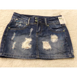 Falda vaquera talla 8 años. Segunda mano
