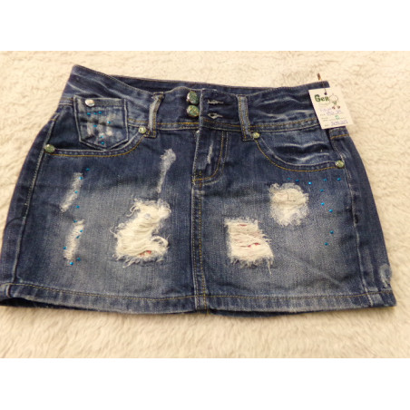 Falda vaquera talla 8 años. Segunda mano