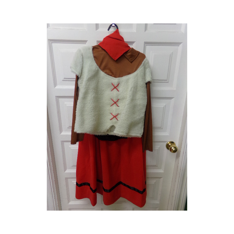 Disfraz de Pastora talla 10-12 años. Segunda mano