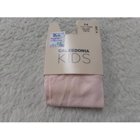 Medias Calcedonia talla 2-4 años. Rosa. Segunda mano