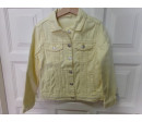 Cazadora vaquera amarilla talla 8 años. Segunda mano