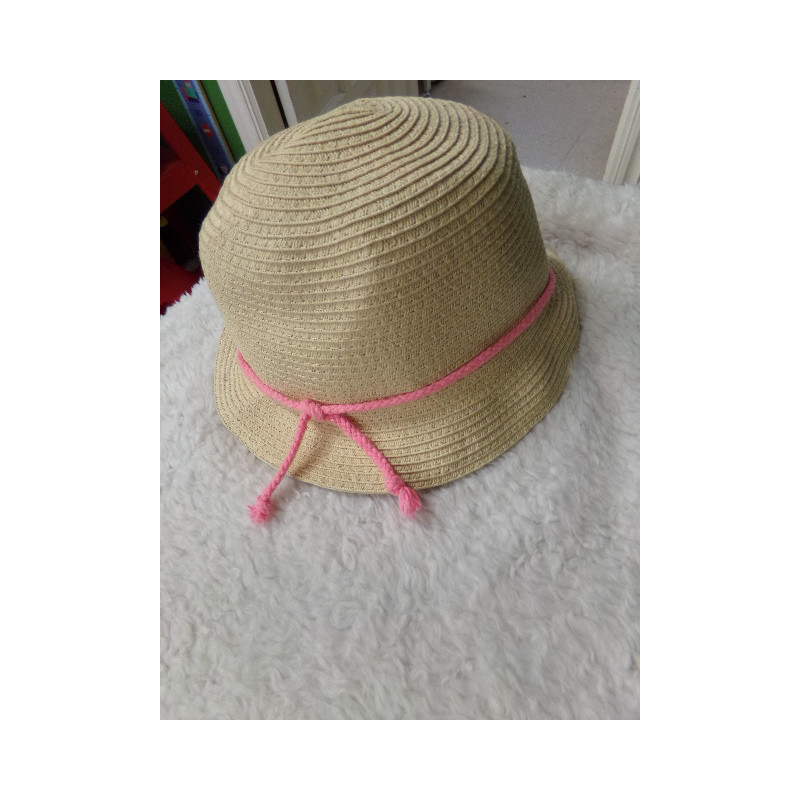 Gorro paja talla 4-6 años. Segunda mano