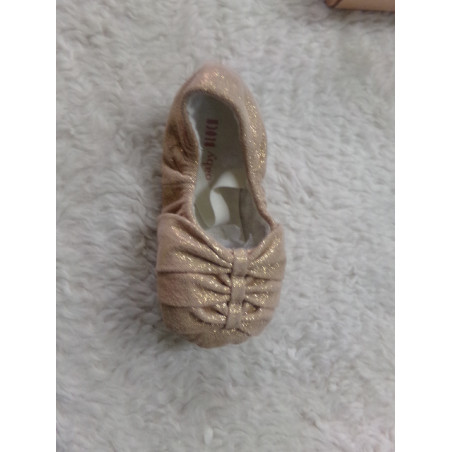 Alpargata dorada n 20. Segunda mano