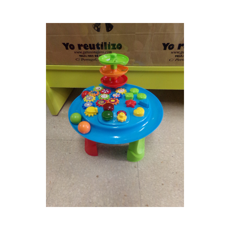 Mesa de actividades. Segunda mano