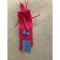 Calcetines altos fucsia N 26-27. a estrenar