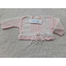 Chaqueta bordada a mano talla 12 meses. A estrenar