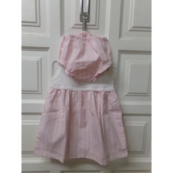 Vestido con bragola Gocco talla 12-18 meses. A estrenar