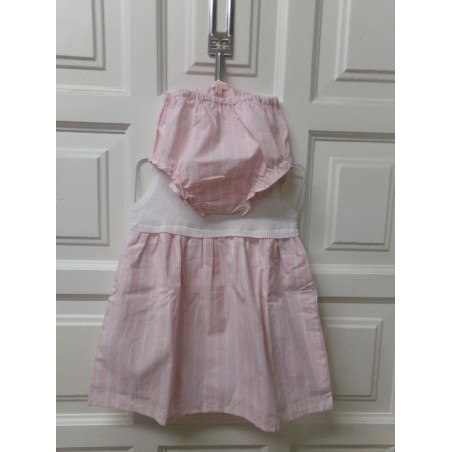 Vestido con bragola Gocco talla 12-18 meses. A estrenar