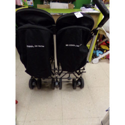 Silla gemelar Nurse con plástico y sacos. Segunda mano