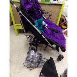 Silla gemelar Nurse con plástico y sacos. Segunda mano