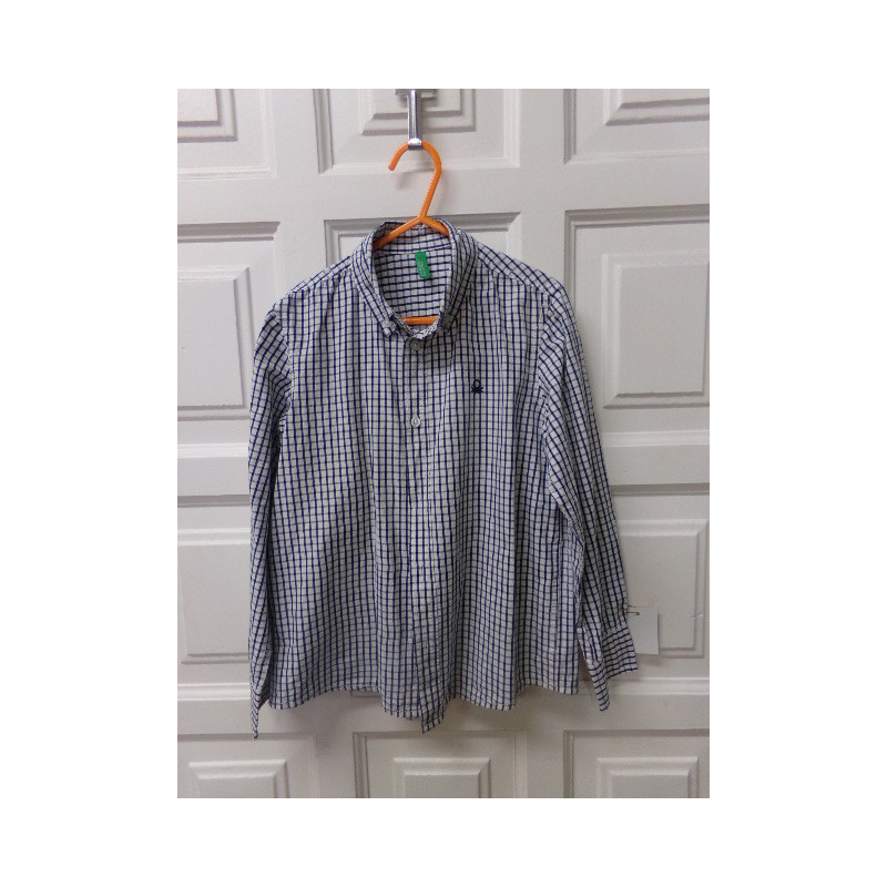 Camisa Benetton talla 7-8 años. Segunda mano