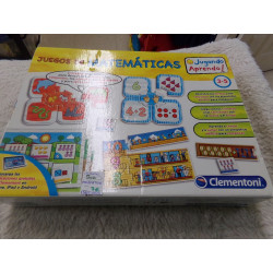 Juegos de matemáticas . Clementoni. Segunda mano