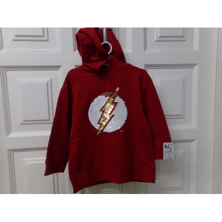 Sudadera en rojo de Mango. Talla 3 años. Segunda mano