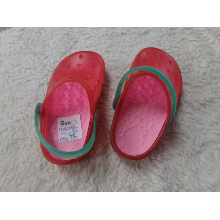 Chanclas N 22. Segunda mano