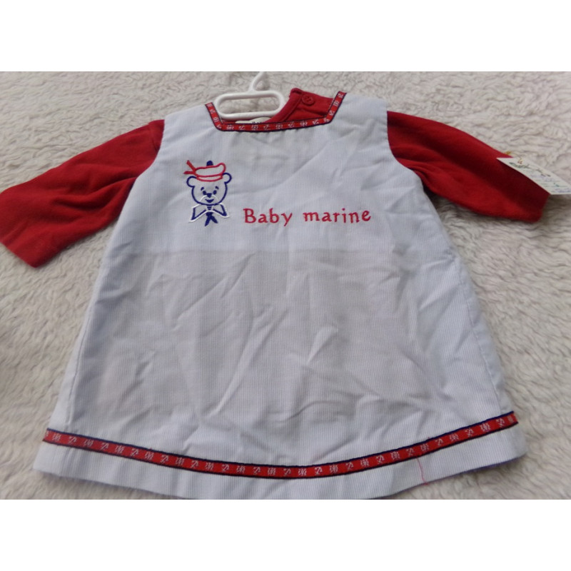 Vestido talla 0-3 meses. Segunda mano