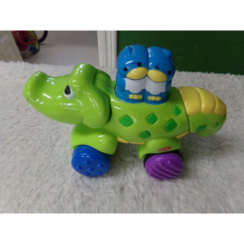 Cocodrilo anda anda. Fisher pricce. Segunda mano