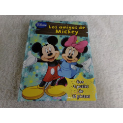 Los amigos de Mickey. Incluye 5 puzzles. Segunda mano