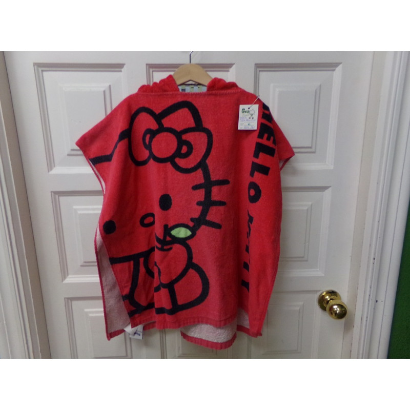Toalla poncho Hello kitty. Segunda mano