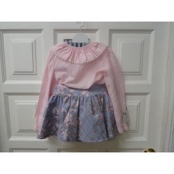 Conjunto falda y blusa talla 4 años. Segunda mano
