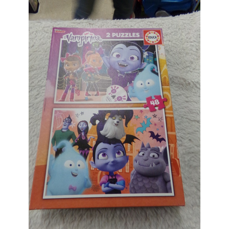 2 Puzzles vampirina. Segunda mano