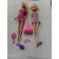 2 Barbies con accesorios. Segunda mano