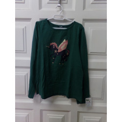 Camiseta unicornio talla 9 años. Segunda mano