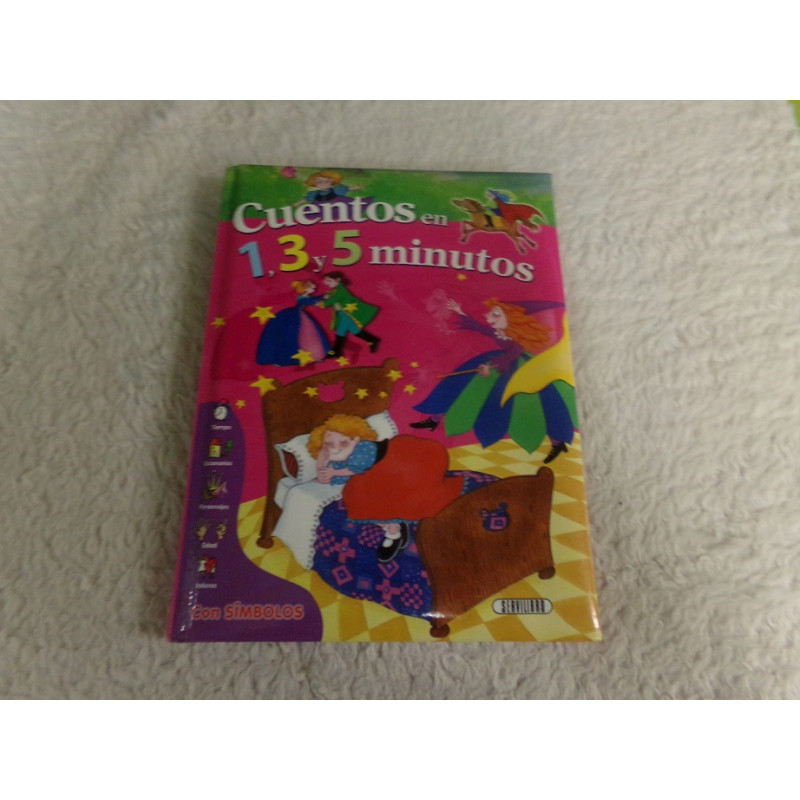 Cuentos en 1,3 y 5 minutos. Segunda mano